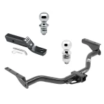 Trailer Tow Hitch For 13-20 Nissan Pathfinder 14-20 INFINITI QX60 2013 JX35 Receiver w/ 1-7/8" and 2" Ball