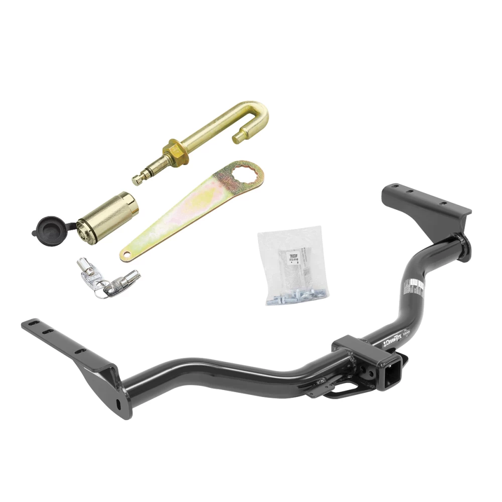 Trailer Tow Hitch For 13-20 Nissan Pathfinder 14-20 INFINITI QX60 2013 JX35 Receiver w/ J-Pin Anti-Rattle Lock
