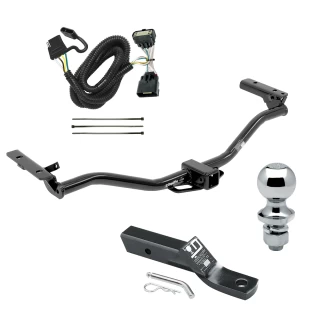 Trailer Tow Hitch For 11-19 Ford Explorer All Models Complete Package w/ Wiring and 1-7/8" Ball