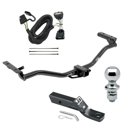 Trailer Tow Hitch For 11-19 Ford Explorer All Models Complete Package w/ Wiring and 1-7/8" Ball