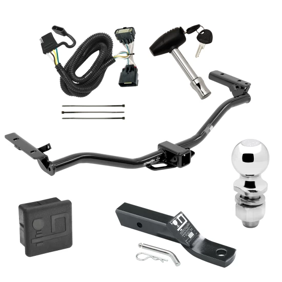 Trailer Tow Hitch For 11-19 Ford Explorer All Models Deluxe Package Wiring 2" Ball and Lock