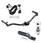 Trailer Tow Hitch For 11-19 Ford Explorer Complete Package w/ Wiring and 2" Ball