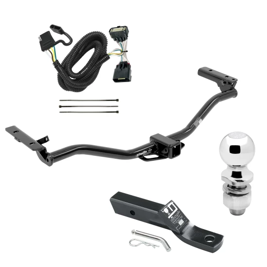 Trailer Tow Hitch For 11-19 Ford Explorer Complete Package w/ Wiring and 2" Ball
