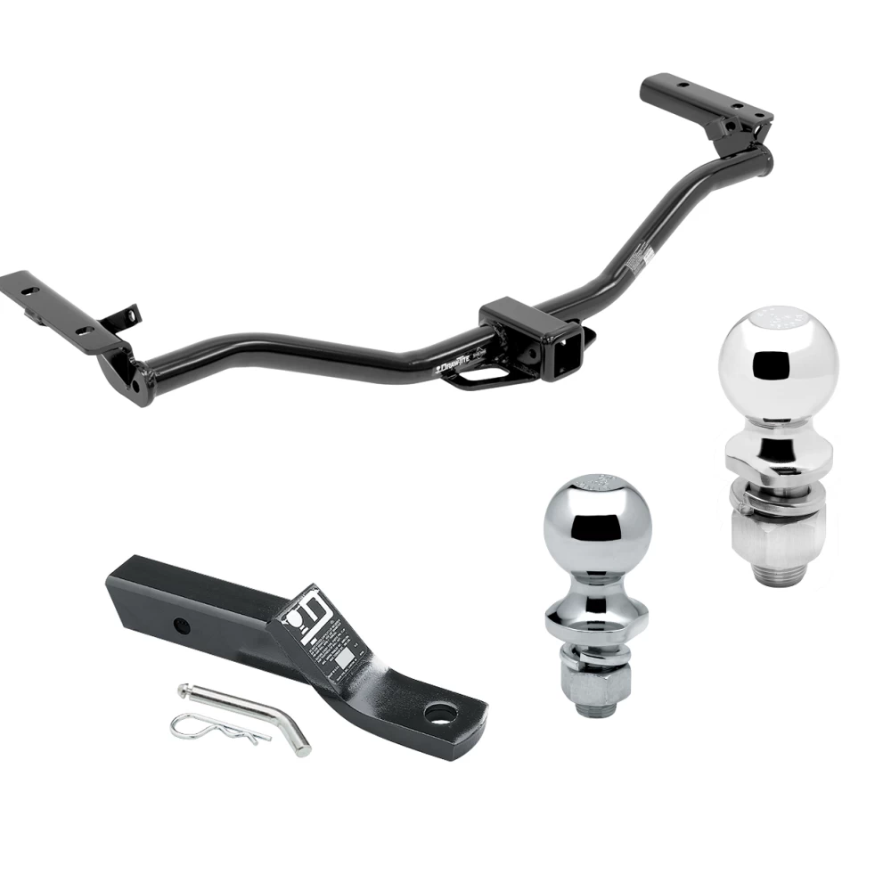 Trailer Tow Hitch For 11-19 Ford Explorer Receiver w/ 1-7/8" and 2" Ball