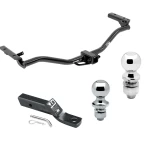 Trailer Tow Hitch For 11-19 Ford Explorer Receiver w/ 1-7/8" and 2" Ball