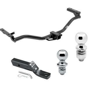 Trailer Tow Hitch For 11-19 Ford Explorer Receiver w/ 1-7/8" and 2" Ball