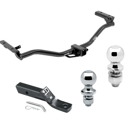 Trailer Tow Hitch For 11-19 Ford Explorer Receiver w/ 1-7/8" and 2" Ball