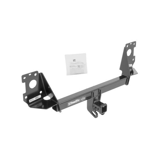 Trailer Tow Hitch w/ 4 Bike Rack For 17-25 Audi Q7 tilt away adult or child arms fold down carrier