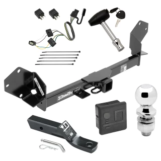 Trailer Tow Hitch For 16-18 Buick Envision All Models Deluxe Package Wiring 2" Ball and Lock