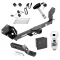 Trailer Tow Hitch For 16-18 Buick Envision All Models Deluxe Package Wiring 2" Ball and Lock