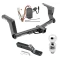 Trailer Tow Hitch For 13-15 Subaru XV Crosstrek Complete Package w/ Wiring and 2" Ball