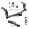 Trailer Tow Hitch For 13-13 Subaru XV Crosstrek 14-15 (Except Hybrid) Complete Package w/ Wiring and 2" Ball