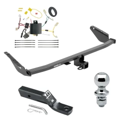 Trailer Tow Hitch For 11-14 Toyota Sienna (15-20 SE ONLY) Wiring and 1-7/8" Ball
