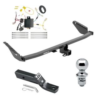 Trailer Tow Hitch For 11-14 Toyota Sienna (15-20 SE ONLY) Wiring and 1-7/8" Ball