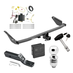 Trailer Tow Hitch For 11-14 Toyota Sienna (15-20 SE ONLY) Deluxe Package Wiring 2" Ball and Lock