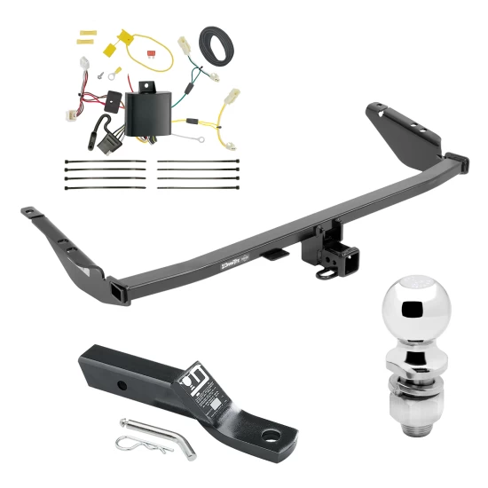 Trailer Tow Hitch For 11-14 Toyota Sienna (15-20 SE ONLY) Wiring Kit & 2" Ball