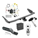Trailer Tow Hitch For 15-20 Toyota Sienna Exc SE Deluxe Package Wiring 2" Ball and Lock