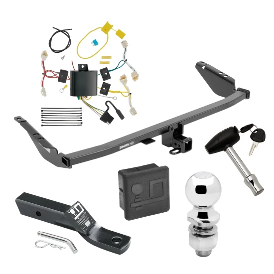 Trailer Tow Hitch For 15-20 Toyota Sienna Exc SE Deluxe Package Wiring 2" Ball and Lock