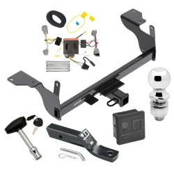 Trailer Tow Hitch For 14-17 Volvo XC60 All Models Deluxe Package Wiring 2" Ball and Lock