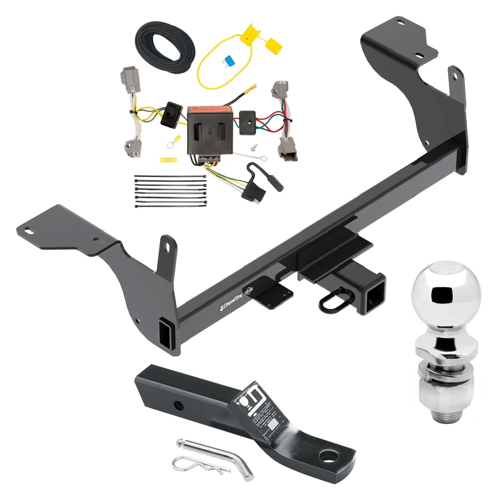Trailer Tow Hitch For 14-17 Volvo XC60 All Models Complete Package w/ Wiring and 2" Ball