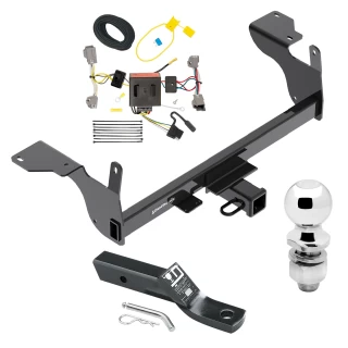 Trailer Tow Hitch For 14-17 Volvo XC60 All Models Complete Package w/ Wiring and 2" Ball