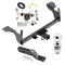 Trailer Tow Hitch For 14-17 Volvo XC60 All Models Complete Package w/ Wiring and 2" Ball