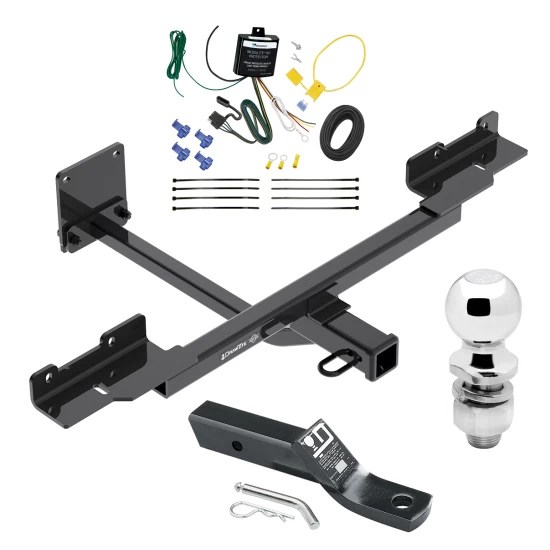 Trailer Tow Hitch For 12-15 Mercedes-Benz ML350 16-18 GLE SUV Complete Package w/ Wiring and 2" Ball
