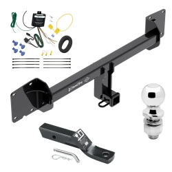 Trailer Tow Hitch For 16-23 Tesla X All Models Complete Package w/ Wiring and 2" Ball