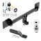 Trailer Tow Hitch For 16-23 Tesla X All Models Complete Package w/ Wiring and 2" Ball