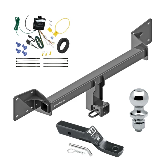 Trailer Tow Hitch For 18-27 Audi Q5 SQ5 All Models Complete Package w/ Wiring and 1-7/8" Ball