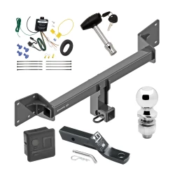 Trailer Tow Hitch For 18-27 Audi Q5 SQ5 All Models Deluxe Package Wiring 2" Ball and Lock