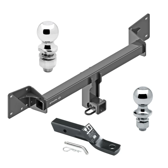 Trailer Tow Hitch For 18-27 Audi Q5 SQ5 Receiver w/ 1-7/8" and 2" Ball