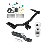 Trailer Tow Hitch For 18-19 Chevrolet Equinox Diesel, Exc Premier Complete Package w/ Wiring and 2" Ball