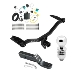 Trailer Tow Hitch For 18-19 Chevrolet Equinox Diesel, Exc Premier Complete Package w/ Wiring and 2" Ball