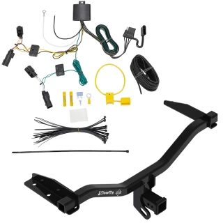 Trailer Tow Hitch For 18-20 GMC Terrain Diesel, w/o Factory Tow PKG w/ Wiring Harness Kit