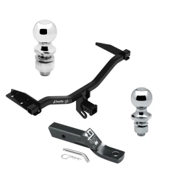 Trailer Tow Hitch For 18-19 Chevy Equinox 18-20 GMC Terrain Diesel Only Receiver w/ 1-7/8" and 2" Ball