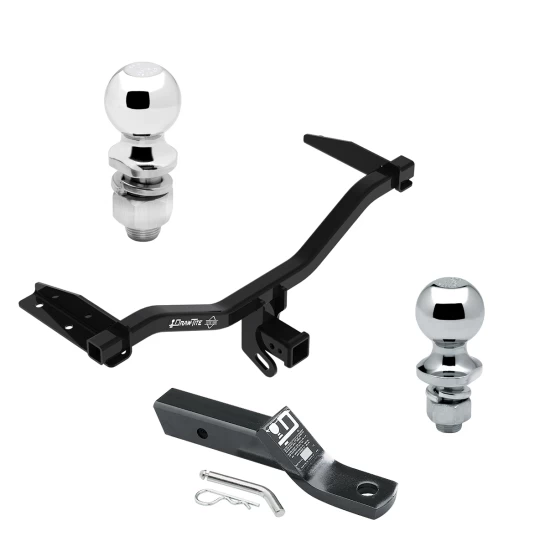 Trailer Tow Hitch For 18-19 Chevy Equinox 18-20 GMC Terrain Diesel Only Receiver w/ 1-7/8" and 2" Ball