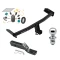 Trailer Tow Hitch For 09-09 Dodge Journey All Models Complete Package w/ Wiring and 1-7/8" Ball
