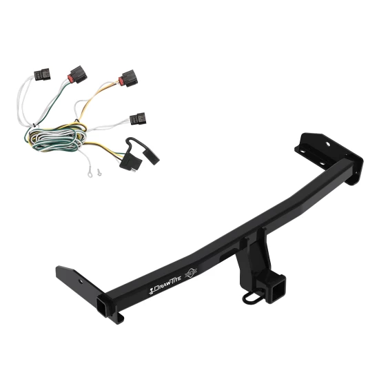 Trailer Tow Hitch For 10-10 Dodge Journey All Models w/ Wiring Harness Kit