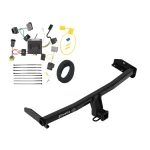 Trailer Tow Hitch For 11-20 Dodge Journey w/ LED Taillights w/ Wiring Harness Kit