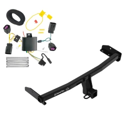 Trailer Tow Hitch For 11-20 Dodge Journey w/o LED Taillights w/ Wiring Harness Kit