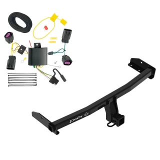 Trailer Tow Hitch For 11-20 Dodge Journey w/o LED Taillights w/ Wiring Harness Kit
