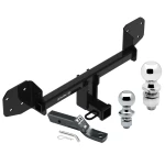 Trailer Tow Hitch For 10-19 Subaru Outback 10-12 Except Sport 2" Receiver w/ 1-7/8" and 2" Ball