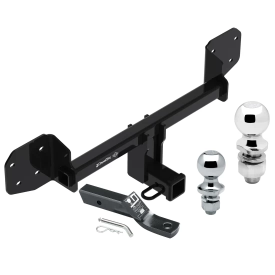 Trailer Tow Hitch For 10-19 Subaru Outback 10-12 Except Sport 2" Receiver w/ 1-7/8" and 2" Ball
