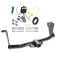 Trailer Tow Hitch For 18-21 Mitsubishi Eclipse Cross All Models w/ Wiring Harness Kit