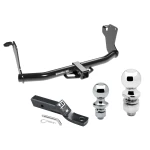Trailer Tow Hitch For 18-21 Mitsubishi Eclipse Cross 2" Receiver w/ 1-7/8" and 2" Ball