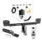Trailer Tow Hitch For 19-26 Volvo XC40 19-24 XC40 Recharge 22-24 C40 Recharge 25-26 EX40 Complete Package w/ Wiring and 2" Ball