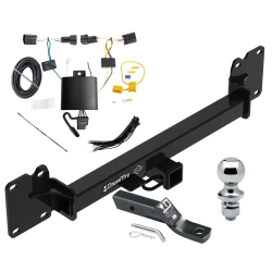 Trailer Tow Hitch For 18-23 Land Rover Range Rover Velar All Models Complete Package w/ Wiring and 1-7/8" Ball