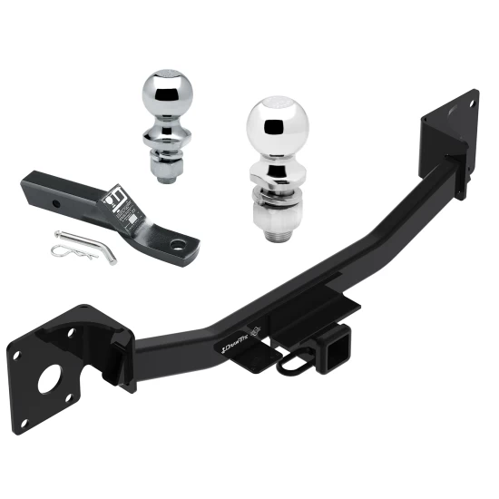 Trailer Tow Hitch For 19-26 Cadillac XT4 2" Receiver w/ 1-7/8" and 2" Ball