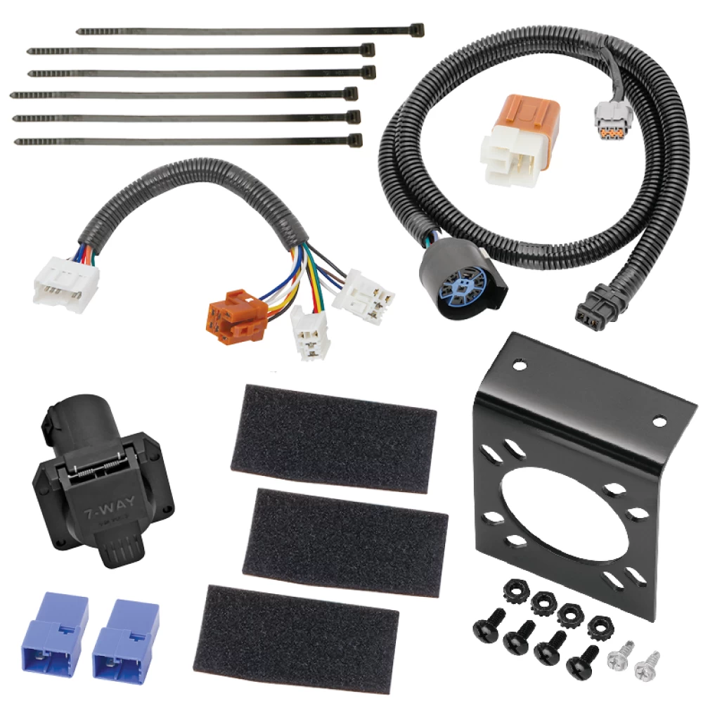 For 2005-2024 Nissan Frontier 7-Way RV Wiring By Tekonsha